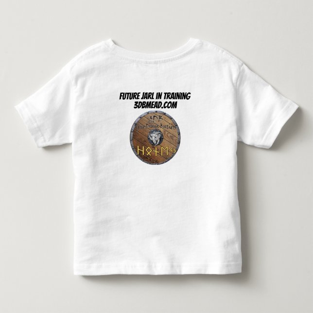 Camiseta Jarl em Treinamento (Verso)