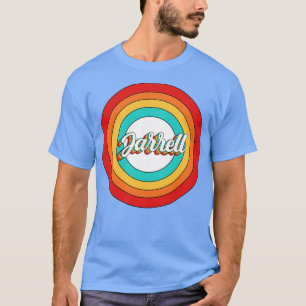 Camiseta Jarrell Nome Shirt Vintage Círculo Jarrell
