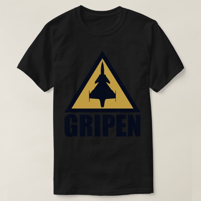 Camiseta JAS 39 Gripen 2 (Frente do Design)