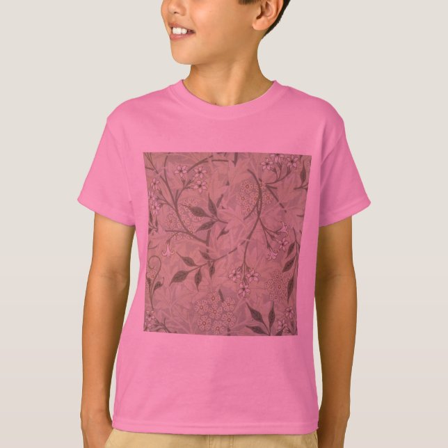 Camiseta Jasmim Botânico Vintage Antigo William Morris (Frente)