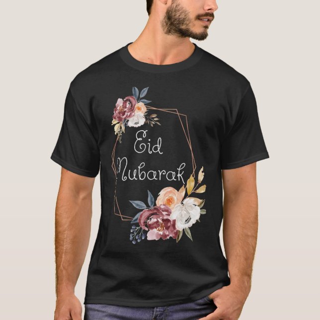 Camiseta Jasmine + Marigold Muçulmano Islâmico Hajj (Frente)