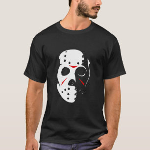 Camiseta Jason Hockey Mask Halloween Shirt Friday 13 T-Sh
