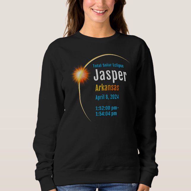 Camiseta Jasper Arkansas Ar Total Solar Eclipse 2024 1 (Frente)