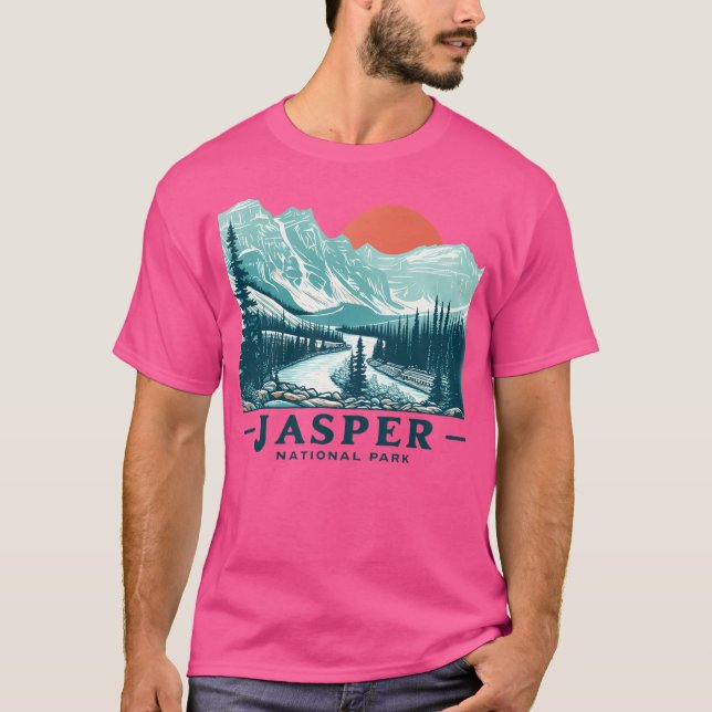 Camiseta Jasper National Park Alberta Canadá (Frente)