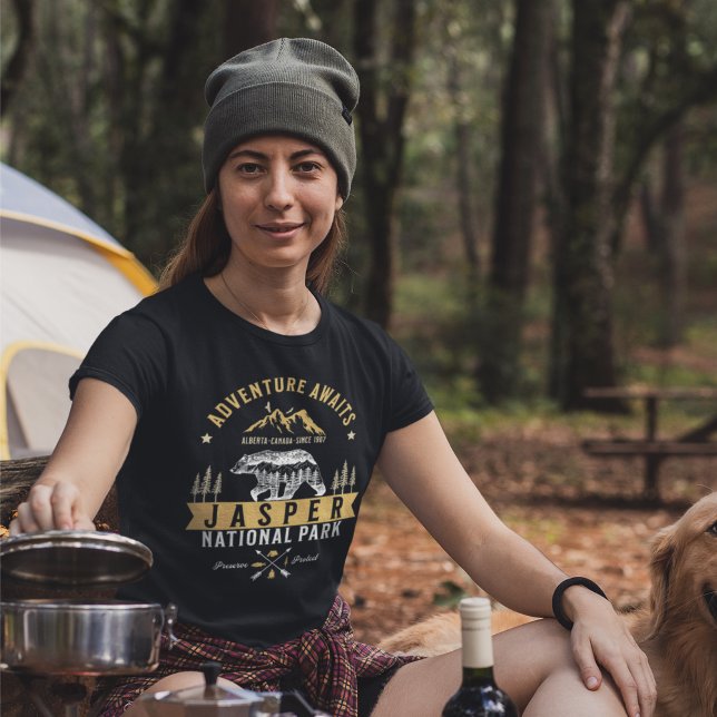 Camiseta Jasper National Park Alberta Canada (Criador carregado)