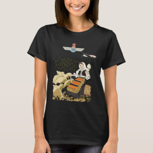 Camiseta JAT Jugoslávia Companhia Aérea Vintage Retro Viage