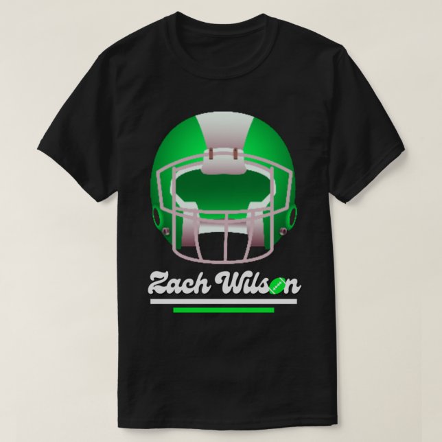 Camiseta Jato Zach Wilson em Nova York (Frente do Design)