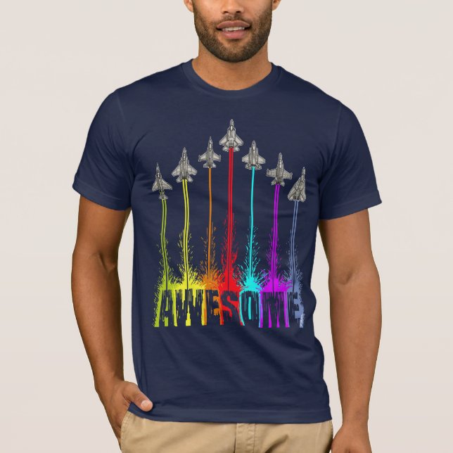 Camiseta Jatos de caça incríveis (Frente)