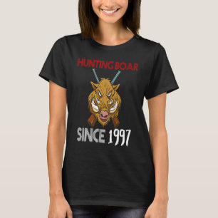 Camiseta Javali de caça desde 1997