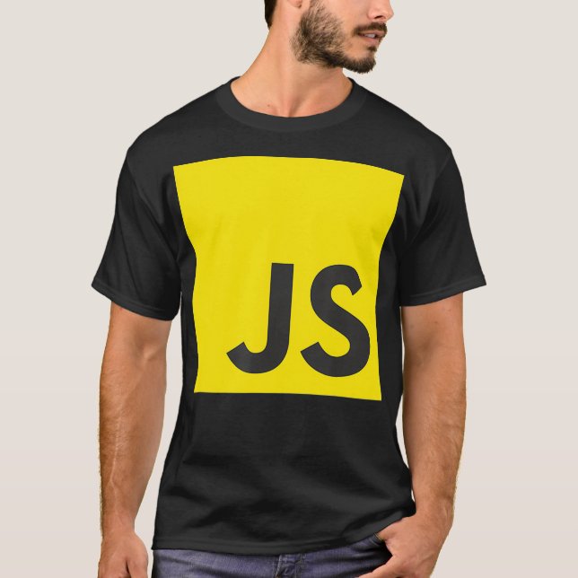 Camiseta JavaScript JS Reage Angular Vue Node Programmer Ge (Frente)