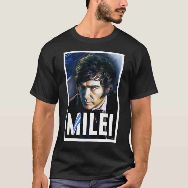 Camiseta Javier Milei Presidente 2023 Poster (Frente)