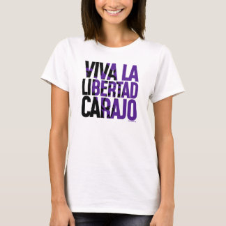 Camiseta Javier Milei Viva La Libertad Carajo Remera