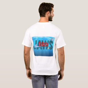 Camiseta JAWS 50th Sai da Água!