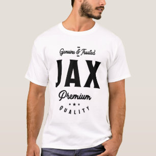 Camiseta Jax Genuine e Nome Personalizado Confiável Jax
