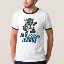 Camiseta Jax Litter League Ringer