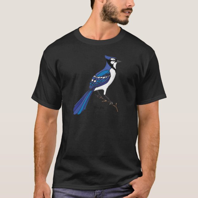 CAMISETA JAY AZUL (Frente)