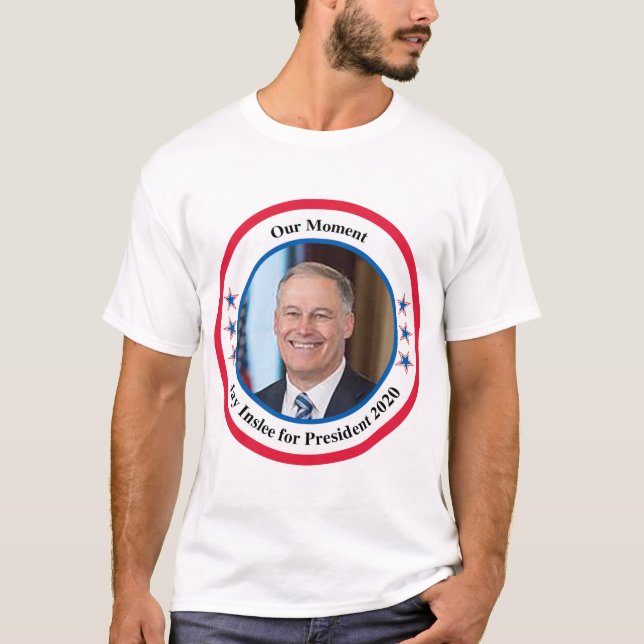 Camiseta Jay Inslee (Frente)