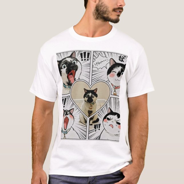 CAMISETA JAY  O GATO SMOKING (Frente)