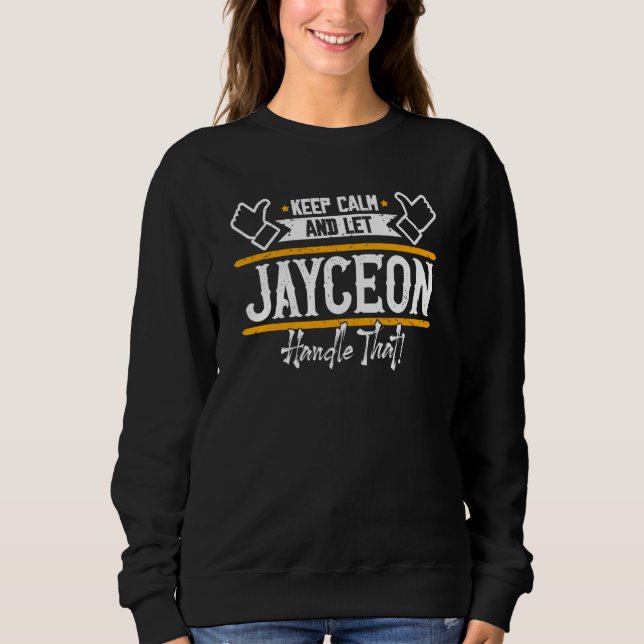 Camiseta Jayceon Keep Calm and let Jayceon handle that (Frente)