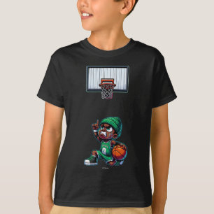 Camiseta Jaysonzinho confiante e motivado com touca