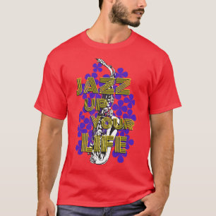 Camiseta Jazz Aumente Sua Vida