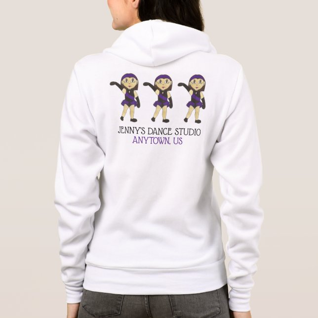 Camiseta Jazz Dancer Dance School Studio personalizado (Verso)
