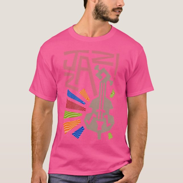 Camiseta Jazz Double Bass (Frente)
