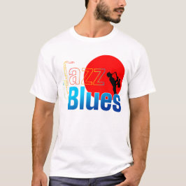 Camiseta Jazz e Blues Music Lovers