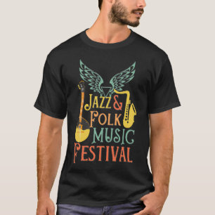 Camiseta Jazz e Folk Music Festival 1