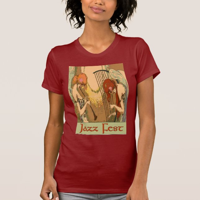 Camiseta Jazz Fest Angels (Frente)