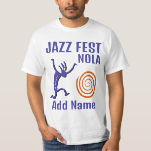 Camiseta Jazz Fest Spiral personalizado