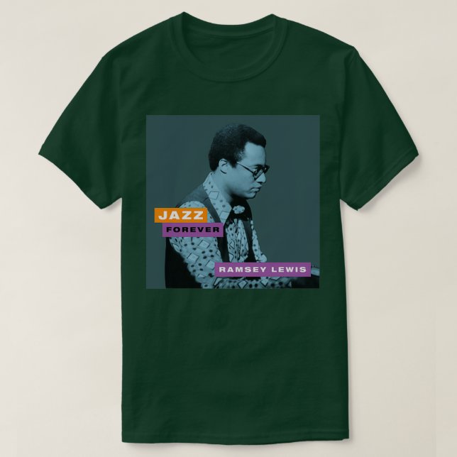 Camiseta Jazz Forever Ramsey Lewis (Frente do Design)