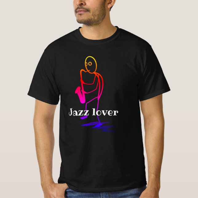 CAMISETA JAZZ LOVER (Frente)