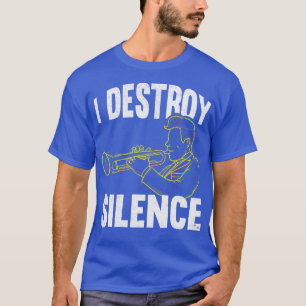 Camiseta Jazz Music Funny Trumpeter cita Trumpet