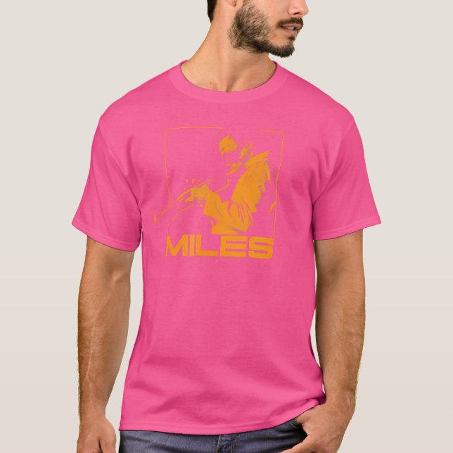 Camiseta Jazz Music Orange Square (Frente)