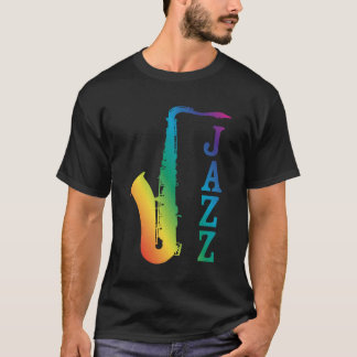 Camiseta Jazz Music Saophone engraçado