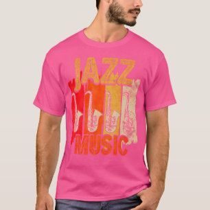 Camiseta Jazz Music Saxophone