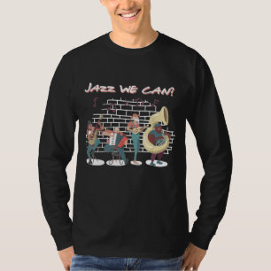 Camiseta Jazz Musical Concert Player Musical Ja