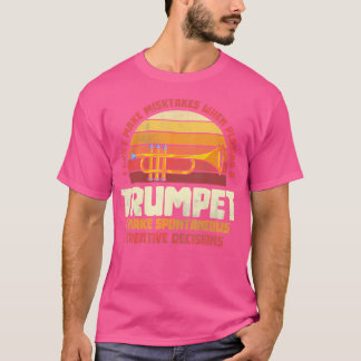 Camiseta Jazz Musical Funny Trumpeter Gift Retro Trumpet