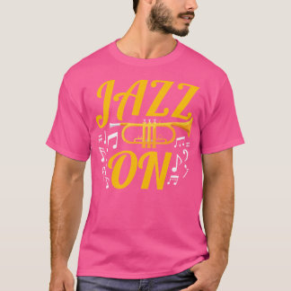 Camiseta Jazz Musical Idea Trumpeter Instrumento Musical Tr