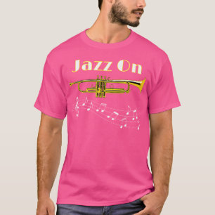 Camiseta Jazz Musical Trumpet Player