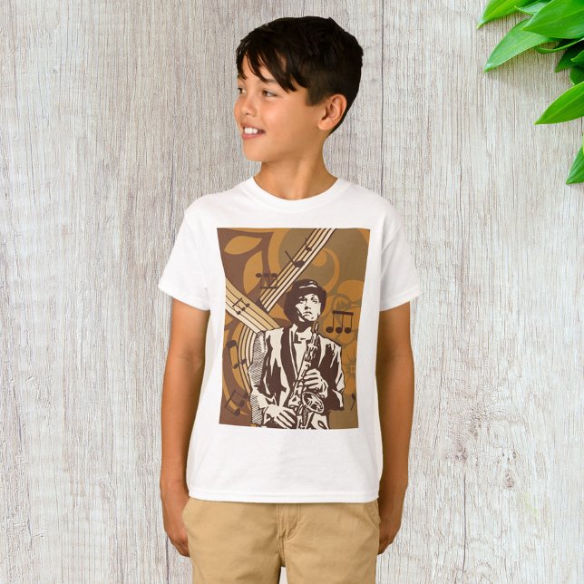 Camiseta Jazz Musico (Criador carregado)