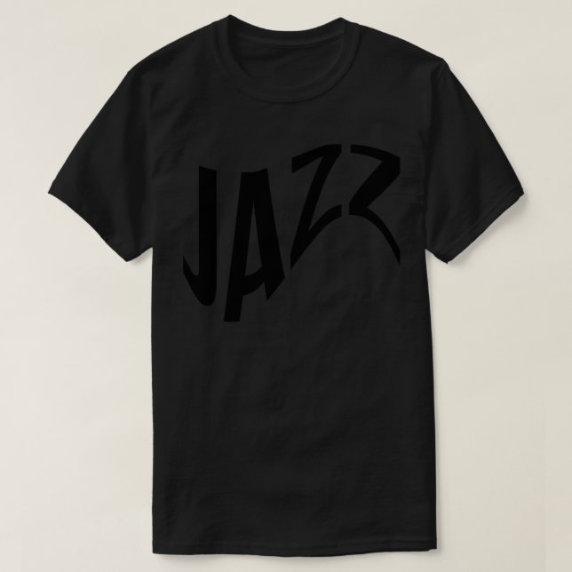 Camiseta jazz ondulado 1 (Frente do Design)
