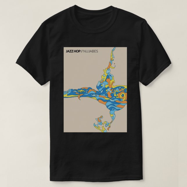 Camiseta Jazz Salto Nujabes (Frente do Design)