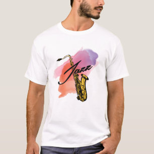 Camiseta Jazz Saxofone