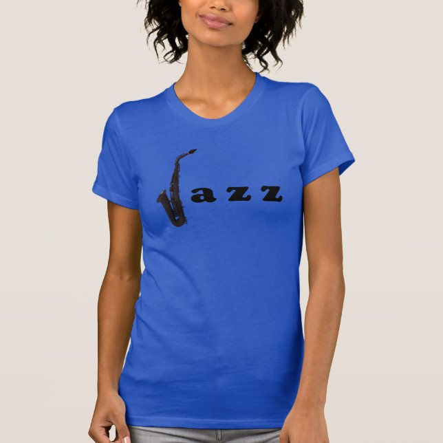 CAMISETA JAZZ SAXOPHONE (Frente)