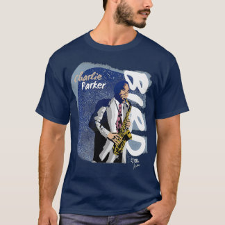 Camiseta Jazz Tribute Collection CHARLIE PARKER Premium