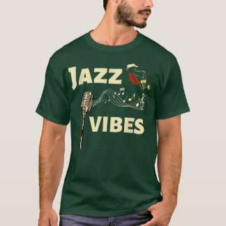 Camiseta Jazz Vibes - Legendária Banda Jazz I Love Jazz Mus