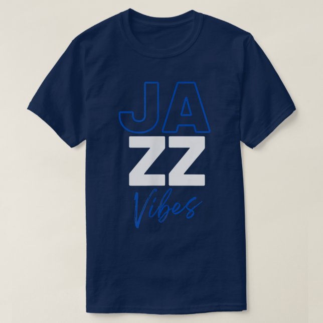 Camiseta Jazz Vibes - Legendária Banda Jazz I Love Jazz Mus (Frente do Design)