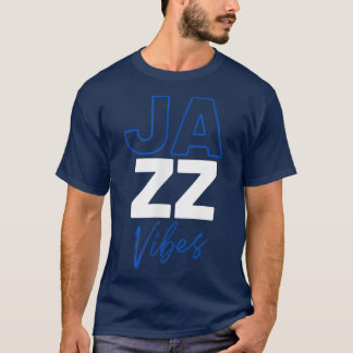 Camiseta Jazz Vibes - Legendária Banda Jazz I Love Jazz Mus